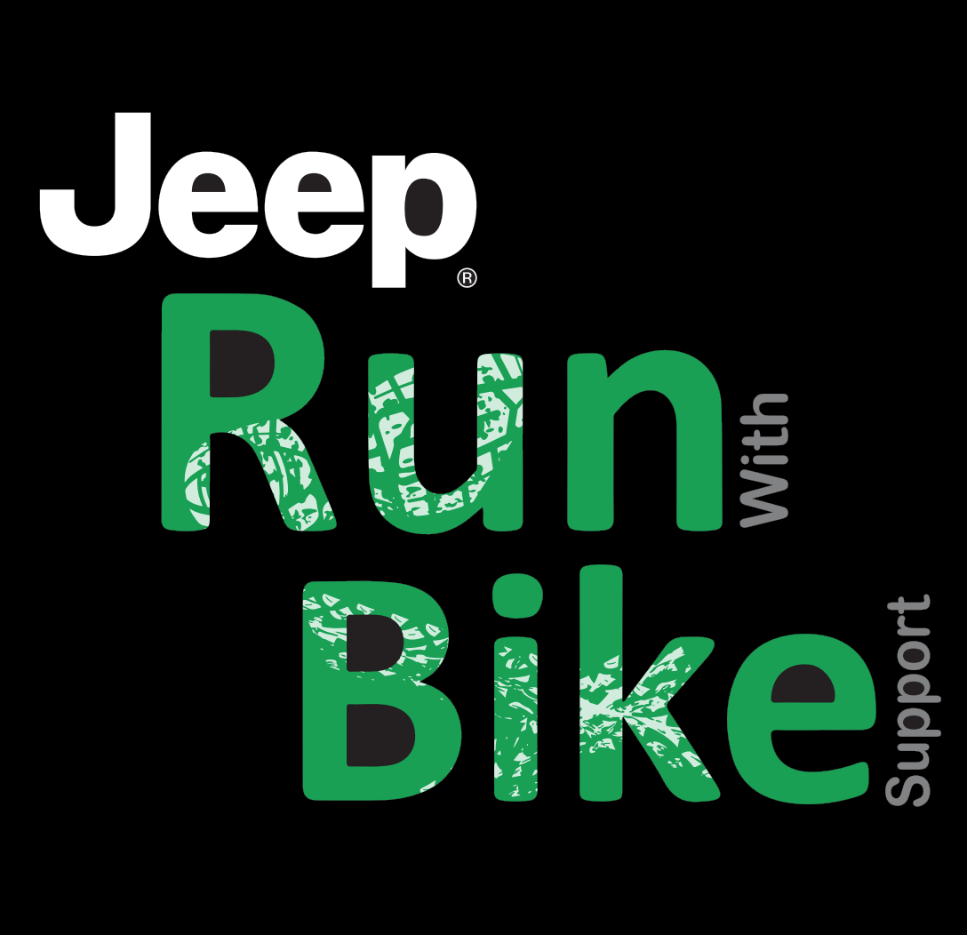 JEEP RunBike Logo Black Kube